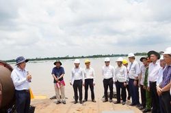 Đồng Tháp đóng mỏ cát phục vụ cao tốc Cần Thơ – Cà Mau