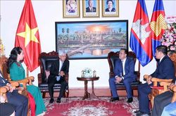 TP Hồ Chí Minh mong muốn thúc đẩy hợp tác với các địa phương của Campuchia