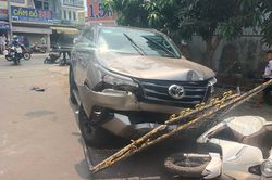 Điều tra vụ tài xế dương tính với ma túy gây tai nạn giao thông liên hoàn ở Châu Phú