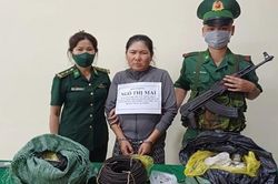 Bắt 2 đối tượng vận chuyển hơn 50 kg thuốc nổ