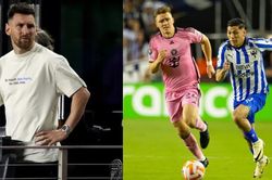 Messi thất thần trên khán đài trong ngày Inter Miami thua ngược tại Cúp C1 CONCACAF