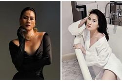 Vẻ gợi cảm của 'bà trùm phản diện' Thân Thúy Hà