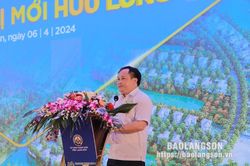 Khởi công dự án khu đô thị mới Hữu Lũng