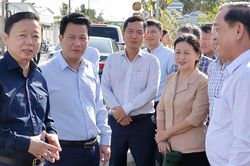Tiền Giang báo cáo Phó Thủ tướng 'đủ nước sinh hoạt cho người dân vùng hạn, mặn'