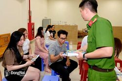 Tập huấn phòng cháy cho người dân chung cư Topaz Twins ở Biên Hòa