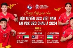 Lịch thi đấu VCK U23 châu Á 2024