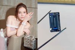 Lý Nhã Kỳ khoe 'sương sương' viên kim cương xanh 35 triệu USD, đã gia nhập hội đại gia nghìn tỷ?