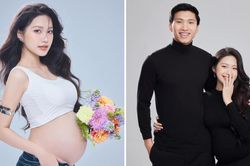 Doãn Hải My xinh đẹp suốt thai kì nhưng không tránh khỏi 'kiếp nạn' này của bà bầu