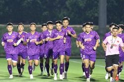 U23 Việt Nam hào hứng tập luyện, sẵn sàng đấu U23 Jordan