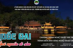 Quốc Oai sẽ trình diễn Drone light tại lễ khai hội chùa Thầy 2024