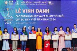 VITA AWARDS 2024: Vinh danh 282 cá nhân và tổ chức tiêu biểu ngành du lịch