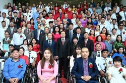 Phó Chủ tịch Thường trực Quốc hội Trần Thanh Mẫn dự Hội nghị biểu dương người khuyết tật, trẻ mồ côi và người bảo trợ tiêu biểu toàn quốc năm 2024