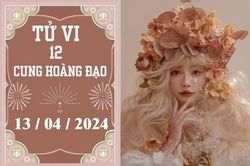 Tử vi vui 12 cung hoàng đạo ngày 13/4: Nhân Mã chậm trễ, Song Ngư phát triển