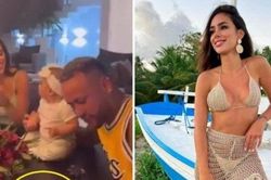 Neymar có hành động 'phản cảm' khi ở bên con gái và tình cũ xinh đẹp