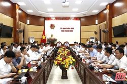 Tiếp tục phối hợp tháo gỡ khó khăn, vướng mắc trong thực hiện các dự án lưới điện trên địa bàn tỉnh Thanh Hóa