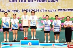 Hoàn thành thi đấu môn cầu lông tại Hội khỏe Phù Đổng tỉnh lần thứ XII