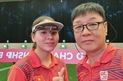 Thi đấu xuất sắc, xạ thủ Việt Nam xếp trên VĐV của Đức và Pháp để giành vé vào chung kết vòng loại Olympic