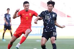Tiếp tục thay thủ môn vào đá tiền đạo, U23 Trung Quốc vẫn bại trận trước Hàn Quốc