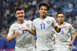 U23 Uzbekistan thị uy sức mạnh trước trận gặp U23 Việt Nam