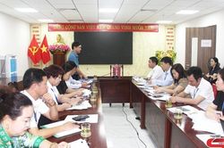 Kiểm tra công tác cải cách hành chính và nội vụ tại Sở Công Thương