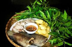 Cách làm gỏi sầu đâu khô cá sặc đơn giản