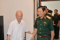 Thượng tướng Nguyễn Tân Cương tri ân các đồng chí tướng lĩnh Quân đội