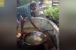 Thấy nước dễ cháy, người dân tá hỏa phát hiện kho báu tỷ đô dưới lòng đất
