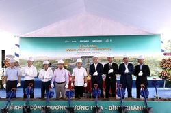 Khởi công tuyến đường kết nối Long An với TP.HCM