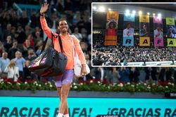 Nadal tạm biệt Madrid Master, được ban tổ chức giải tri ân đầy cảm xúc