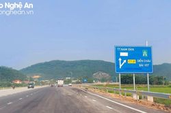 Cao tốc Diễn Châu- Bãi Vọt vận hành thông suốt