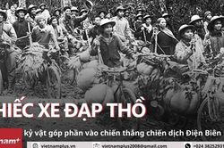 Dân công Thanh Hóa và những chiếc xe đạp thồ trong chiến dịch Điện Biên Phủ