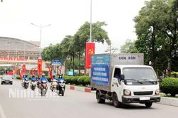 Tuyên truyền lưu động hưởng ứng 'Tháng hành động vì an toàn thực phẩm' năm 2024