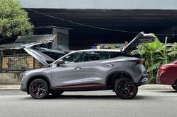 Xe Trung Quốc Chery Omoda 5 gặp sự cố mất phanh, gãy càng khi đang chạy ở Malaysia