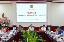 Tiếp tục nâng cao chất lượng thẩm định các đề nghị xây dựng, dự thảo văn bản quy phạm pháp luật