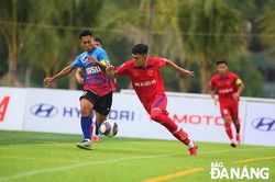 Lần đầu tiên trận siêu cup bóng đá 7 người cấp quốc gia diễn ra tại Đà Nẵng