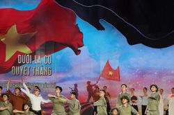 Cầu truyền hình trực tiếp 'Dưới lá cờ Quyết thắng'