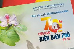 Phát hành bộ tem đặc biệt kỷ niệm 70 năm Chiến thắng Điện Biên Phủ
