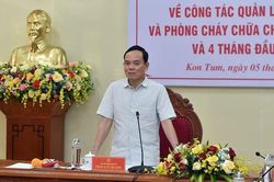 Tổng lực giải pháp bảo vệ rừng mùa nắng nóng