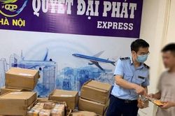 Phát hiện cơ sở chuyển phát nhanh ở Hoài Đức vận chuyển hàng cấm