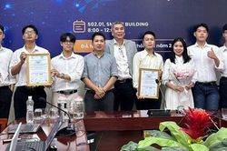 Sinh viên Trường Đại học Bách khoa đoạt giải công nghệ quốc tế