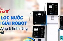Lý do ROBOT đạt nhiều thành tựu quốc tế về máy lọc nước điện giải