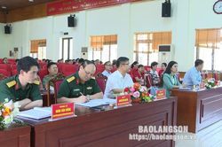 Lộc Bình: Sơ kết 5 năm thực hiện Nghị định số 21 của Chính phủ về khu vực phòng thủ