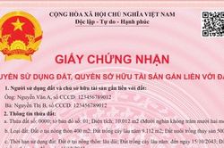 Bộ TNMT đề xuất mẫu SỔ HỒNG, SỔ ĐỎ mới