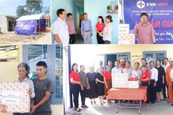 PC Quảng Nam bàn giao nhà tình nghĩa cho hộ bà Phan Thị Mai