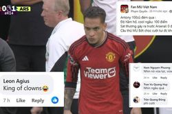 Biểu cảm cực ngầu trước Arsenal, sao MU vẫn bị gọi là chúa hề