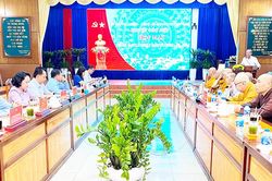 Chợ Mới họp mặt, nhân Đại lễ Phật Đản, Phật lịch 2568