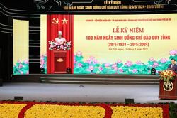 Kỷ niệm trọng thể 100 năm Ngày sinh đồng chí Đào Duy Tùng
