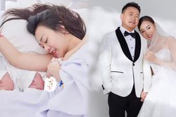 Phương Oanh vỡ òa thông báo lâm bồn thành công, tiết lộ tên 2 quý tử