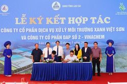 Lào Cai xây dựng nhà máy xử lý chất thải công nghiệp, nguy hại