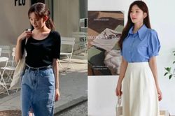 Kiểu chân váy dài tôn dáng, thích hợp để diện trong mùa hè